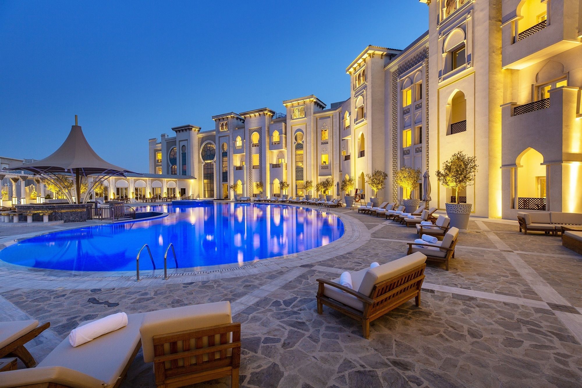 Ezdan Palace Hotel Doha Exterior foto